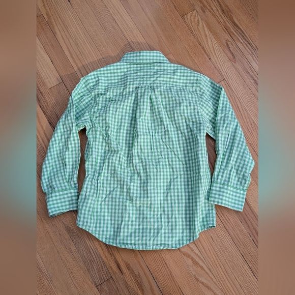 Tommy Hilfiger Green Button Down Shirt Classic Style - Picture 5 of 5
